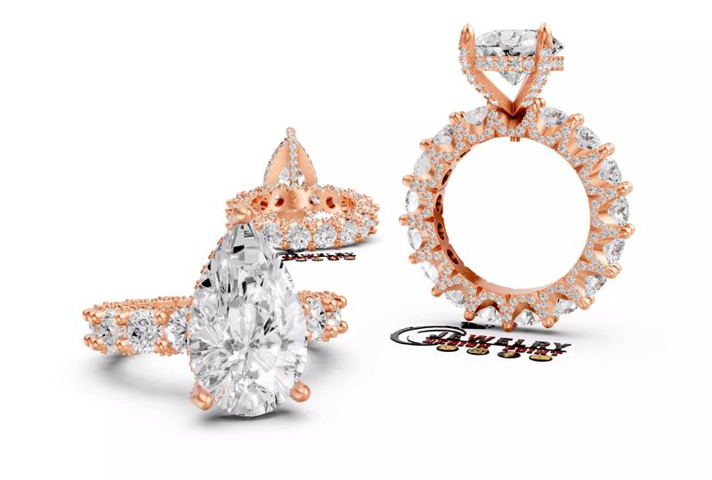 Custom Soliter Wedding Diamond Ring - Engagement Ring