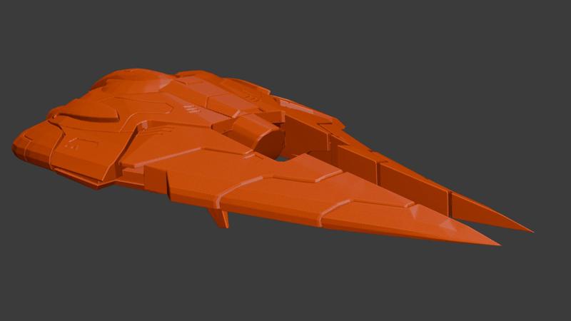 Halo Seraph Fighter- Halo Reach