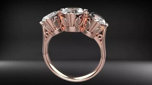 Classic Diamond Trilogy Ring