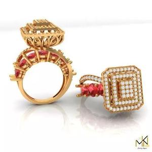 Color stone ring