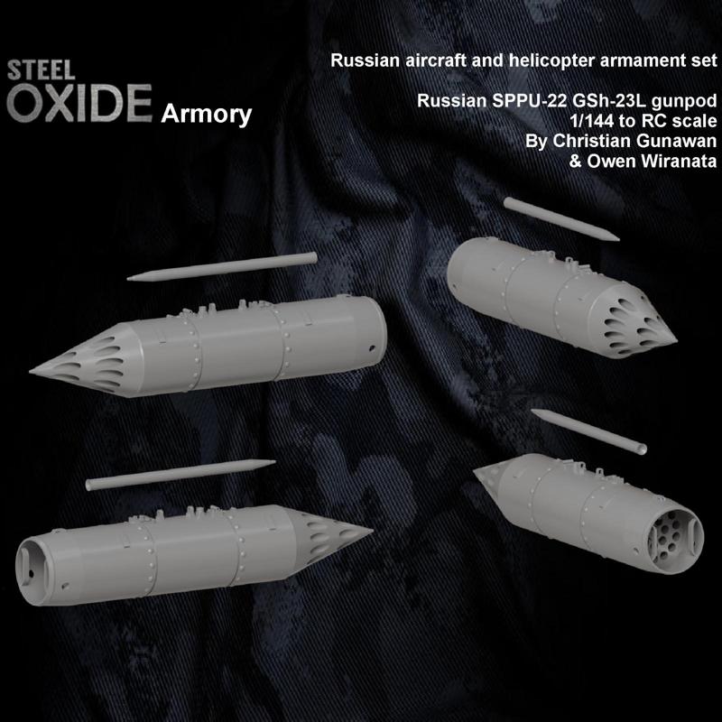 Russian B8M1 rocket pods with S-8 rockets