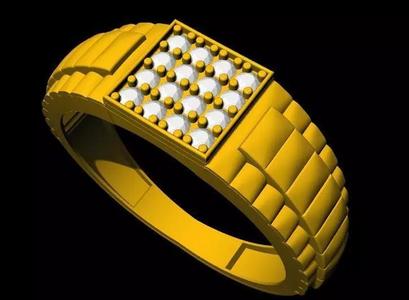 Cluster Ring 3dm file