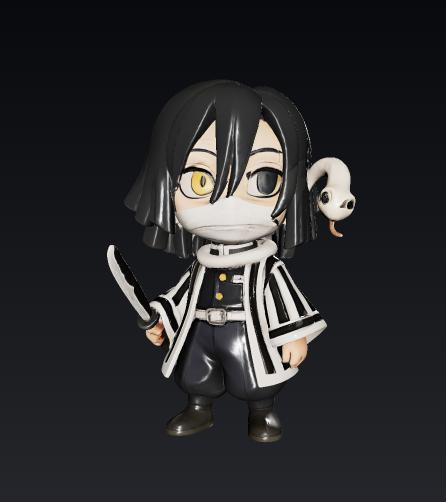 Obanai Iguro -  Demon Slayer
