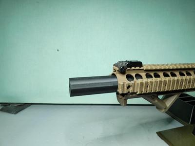airsoft silencer cotton mod.