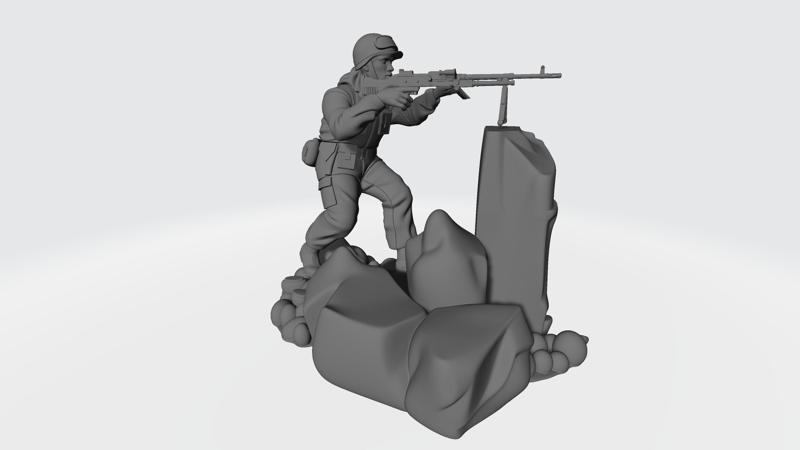 ARGENTINE SOLDIER MALVINAS