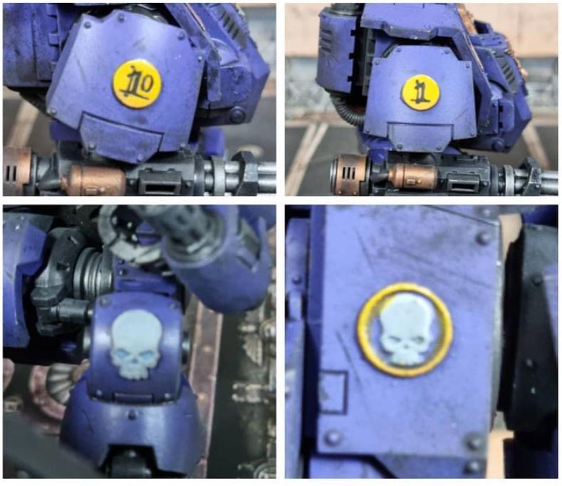 3D Transfers for space marines and imperial units