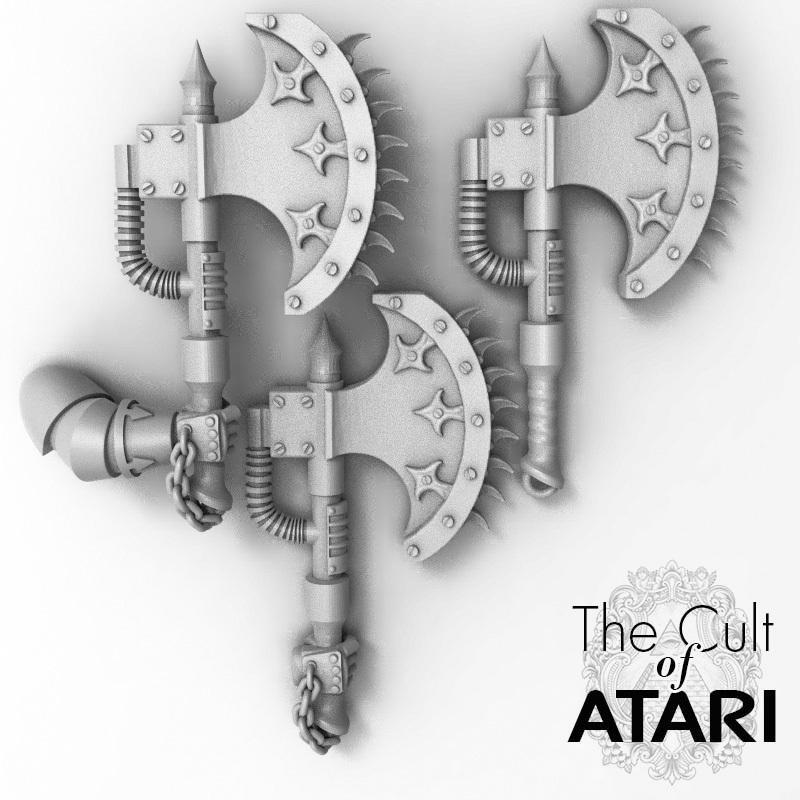 Traitor Space Marine Chain Axe