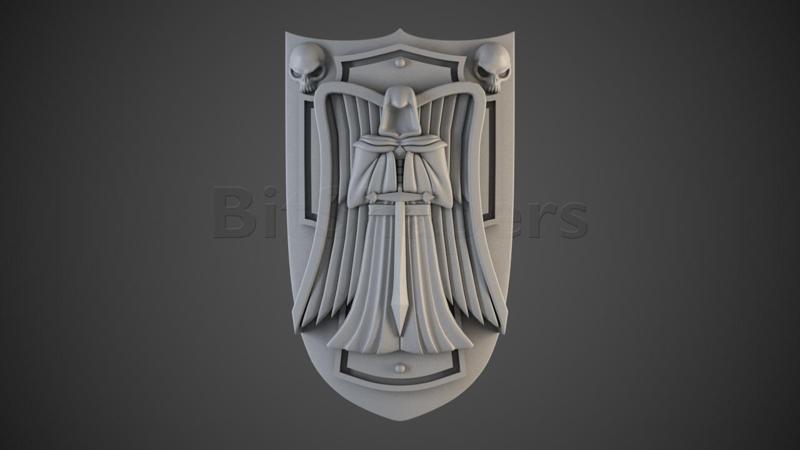 Angels of Hell Knight Shields