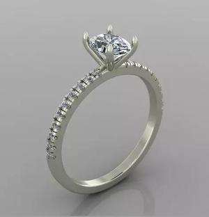 Engagement Solitaire Ring for wedding