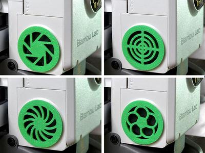 A1/A1 Mini hotend fan covers