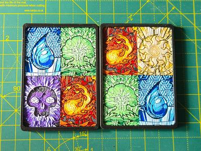 MTG Commander DeckBox inlay Magic the Gathering v2
