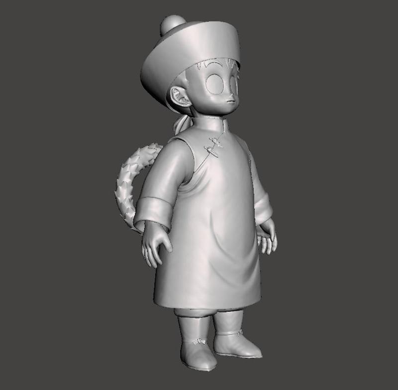 Baby Gohan 3D Model