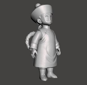 Baby Gohan 3D Model