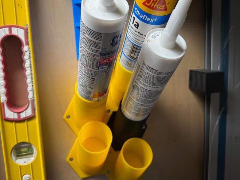 Wall-mounted Silicone Tube Holder