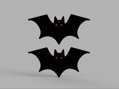 Red eyed bat wall decor