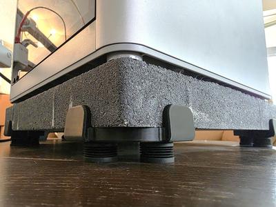 Anti-Vibration Concrete Feet