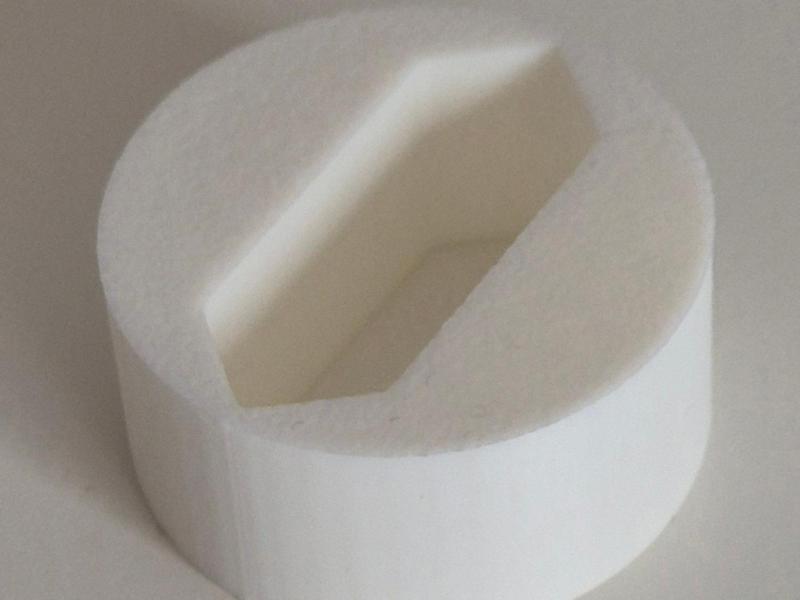 Wall charger support