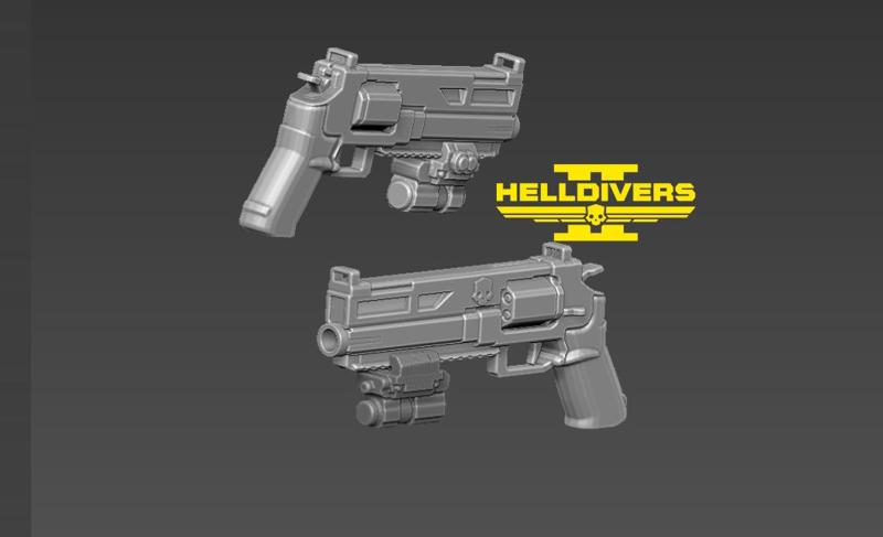P-4 Senator 3D MODEL HELLDIVERS 2