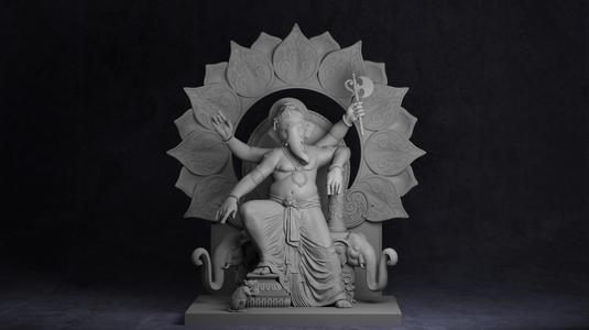 Chintamani Ganesha Idol