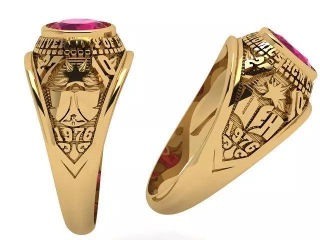 Irresistible Charm of American Style Men Rings