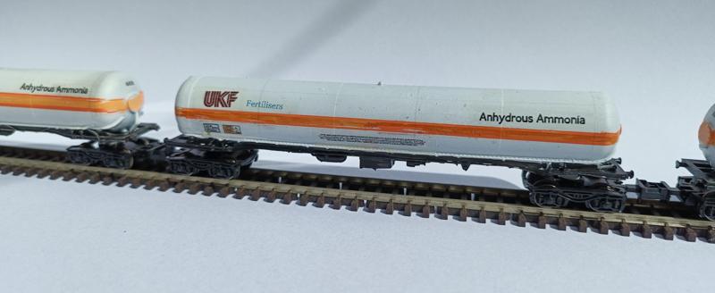 Ammonia TCA Bogie Tank Wagon (N Gauge)