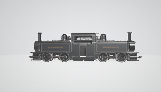 steam locomotive Spooner-Fairlie