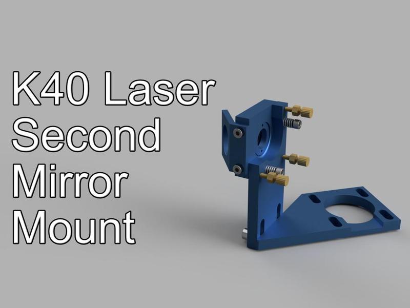 K40 Laser second 2nd mirror mount
