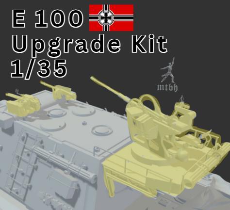 E100 MG Upgrade kit 1/35