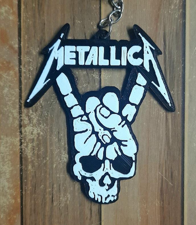 METALLICA KEYCHAIN