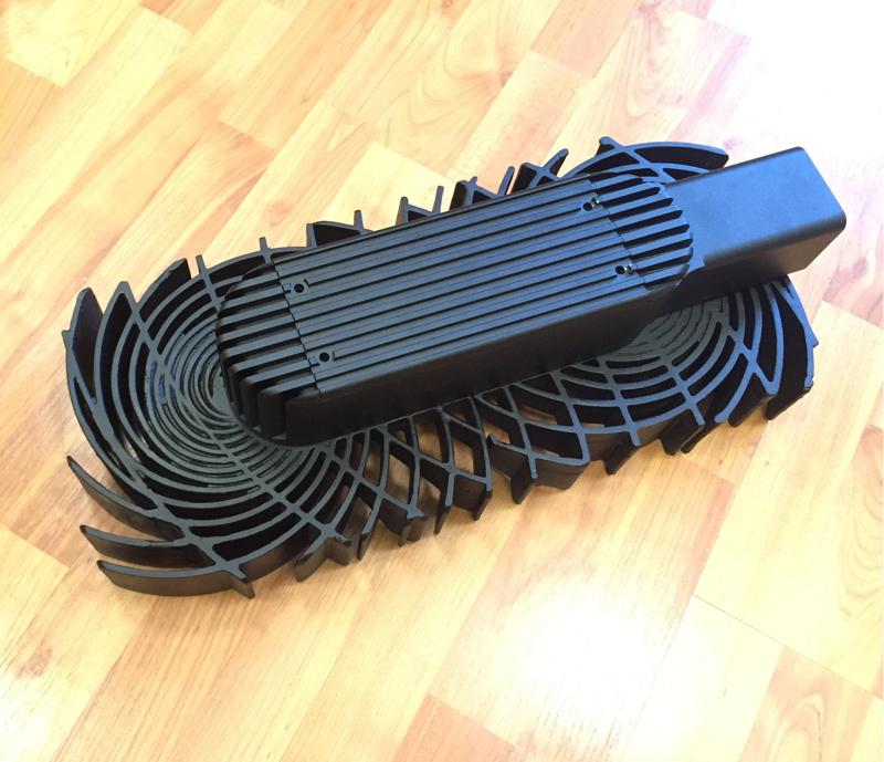 Cooling radiator for LED street lamp