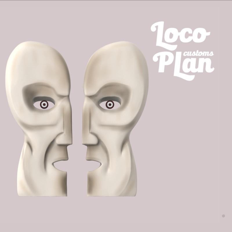 The Division Bell Stone Heads Pink Floyd Statue