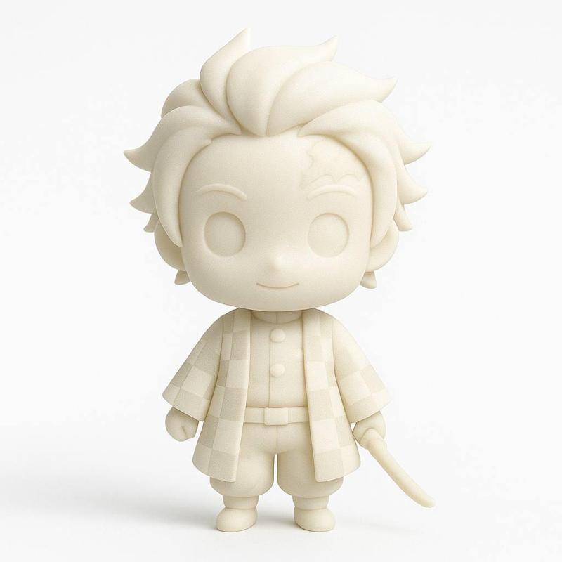 Minimalist Chibi Tanjiro