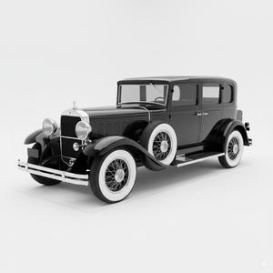 Exquisite 1926 Imperial Classic Car 3D Model for Printing - Detailed Vintage Luxury Automobile Sculpture