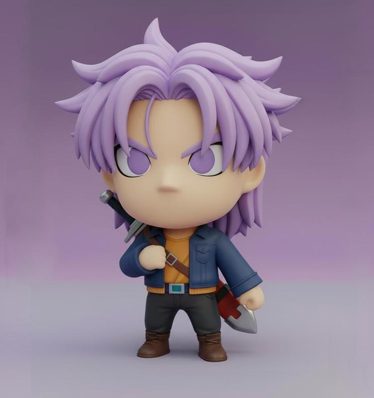 Trunks Kawaii - Collectible 3D Figure