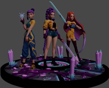 K-Pop Demon Hunters.