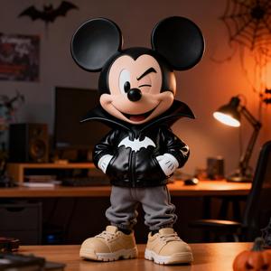 3D Printable Mickey Mouse Halloween Chibi Figure