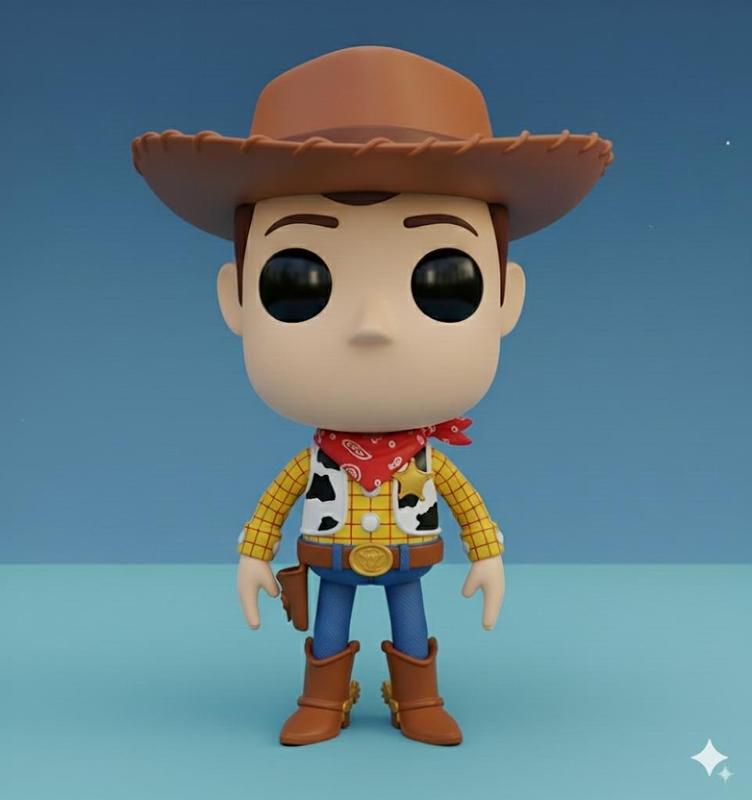 Woody Kawaii - Collectible 3D Figure 🤠✨