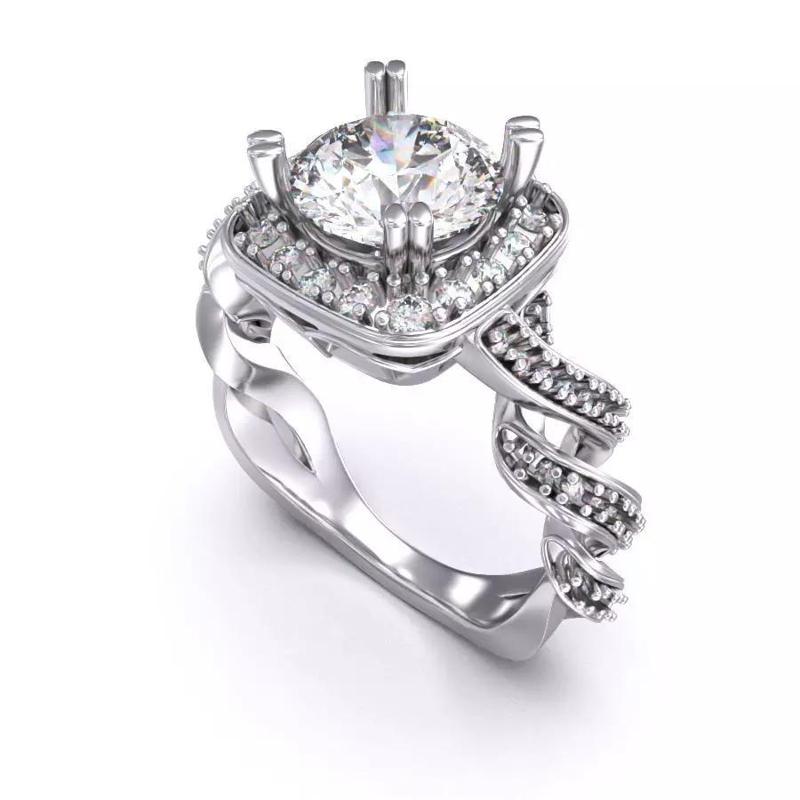 CJC7059 Ladies womans womens diamond ruby emerald Rings