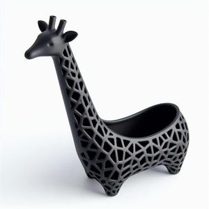Modern Style Giraffe Holder 3D Print – Unique Decorative Stand