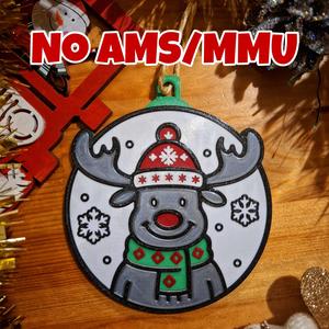 Moose Christmas toy