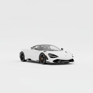 Extreme Performance Sports Coupe 3D Print Model - Detailed Automotive Supercar STL File