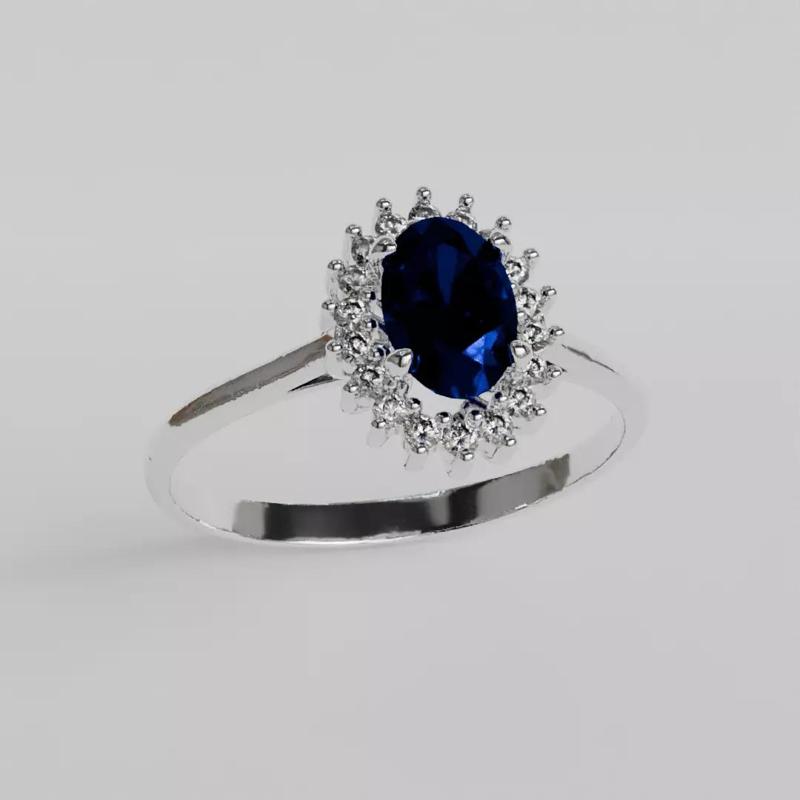 oval engagement ring