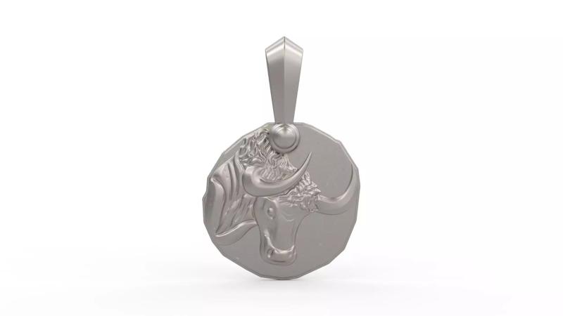 Taurus Amulet Pendant