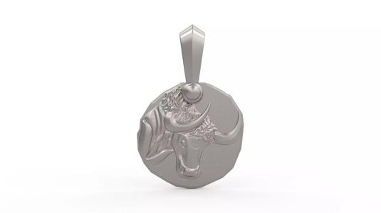Taurus Amulet Pendant