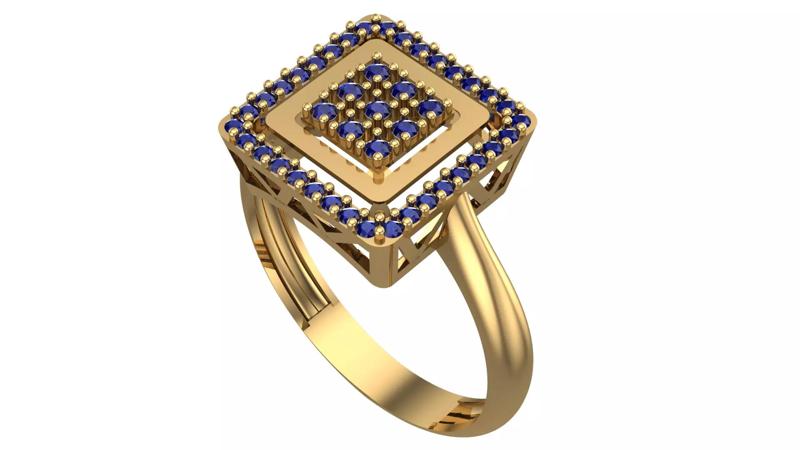 NEW RING COLLECTION WITH STONE-MR15-