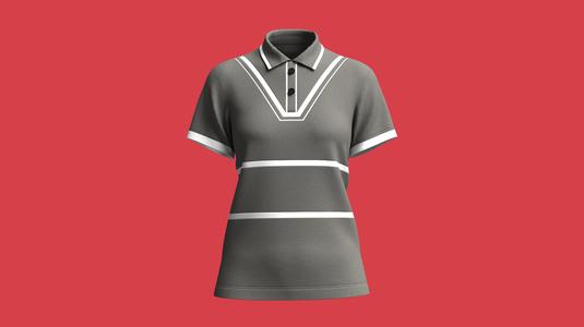 Ladies Polo Tops V2  | Marvelous / Clo3d / obj / fbx