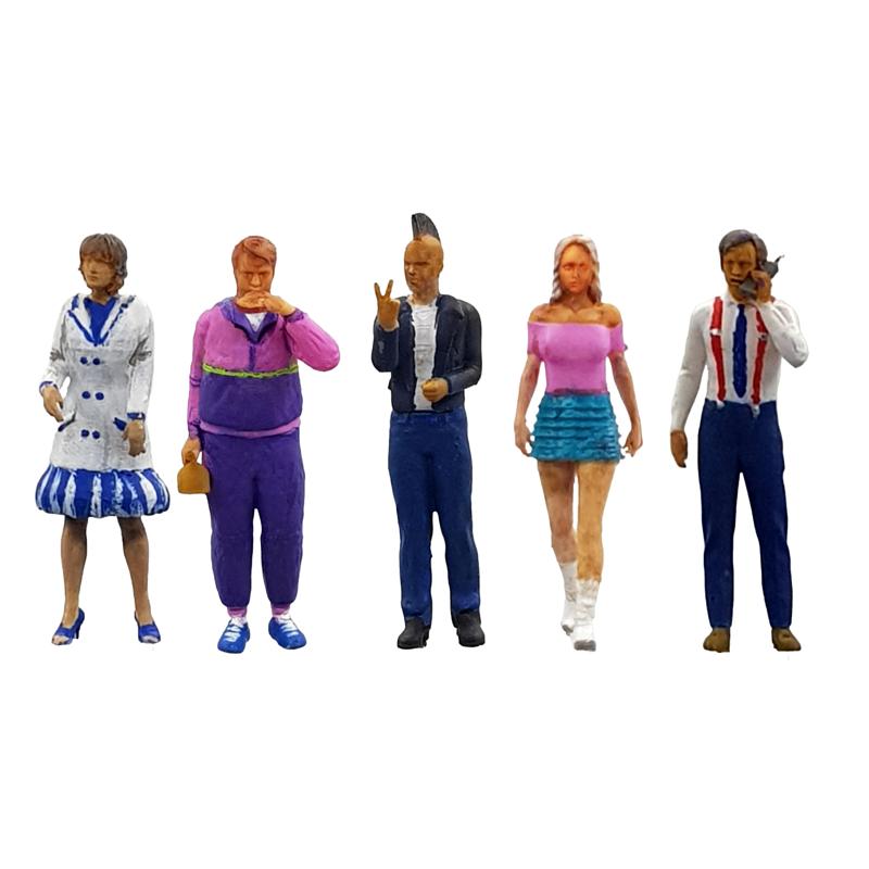 FG12 - 1980s Pedestrians (O scale) 1:43