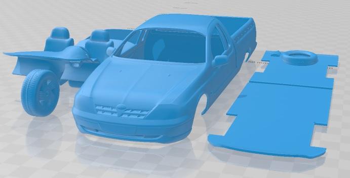 Ford Falcon UTE XLS 2000 Printable Car