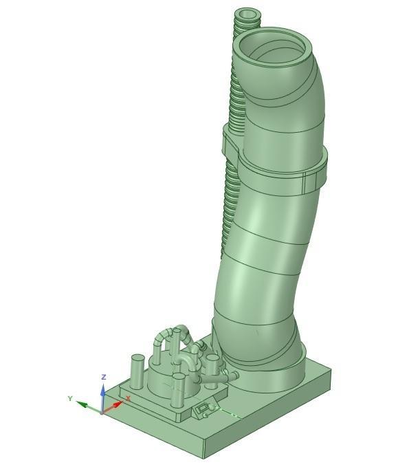 MF CHARGING STATION FROM EPISODE IV SCALE 1/43