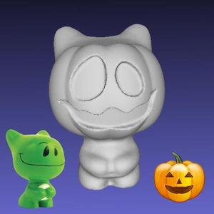 Jack-o-Mosh (custom modelled gogos crazy bones)